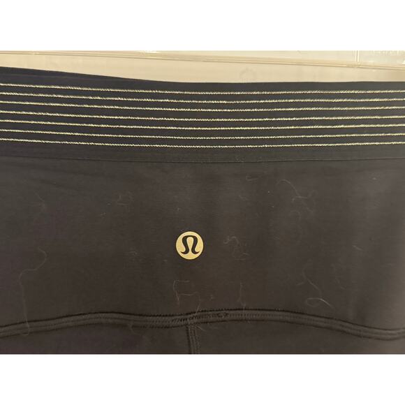 Lululemon Principal Dancer Golden Lining Tight – Size 12 - Picture 4 of 11